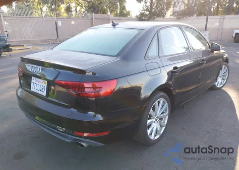 2017 Audi A4 2.0T Premium from USA, damaged, VIN WAUGNAF42HN011030